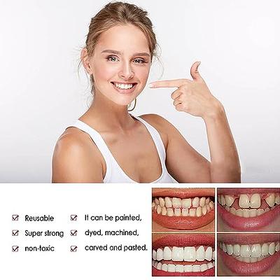 Fake Tooth Repair Kits DIY Dental Care Kit Glue for Filling Missing Broken  Teeth Crowns and Bridges Moldable Fake Teeth to Regain Your Beautiful Smile