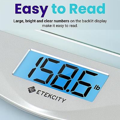 Etekcity Etekcity Glass Digital Body Weight Bathroom Scale at