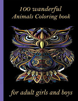 Animal Coloring Books Cute Coloring Book for Adults: Cool Adult Coloring  Book with Horses, Lions, Elephants, Owls, Dogs, and More! (Paperback)