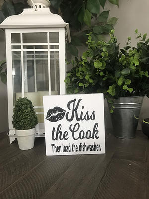 Small funny kitchen sign