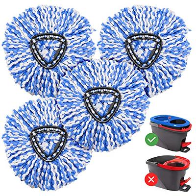 3 Pack Mop Heads Replacements Spin Mop Refills for O Cedar RinseClean 2  Tank System Microfiber Mop Replace Head - Yahoo Shopping