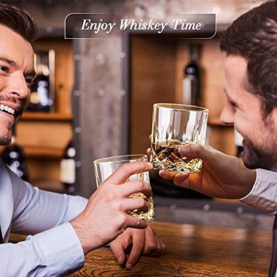 Whiskey Set Gifts for Men, DIOXADOP 6 Stainless Steel Whisky Stones 2  Crystal Whisky Glasses 1 Blessing Card in a Exquisite Wooden Box, Prepare a  Gift for Whiskey Scotch Bourbon Lover - Yahoo Shopping