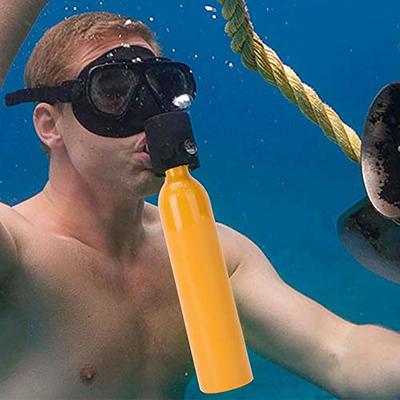 DEDEPU 0.5L Diving Scuba Tank Oxygen Tank Snorkeling Lung for Underwater