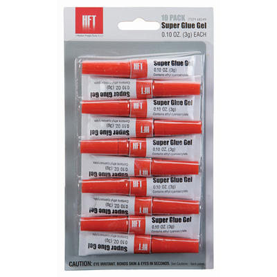Super Glue Gel, 10 Pack