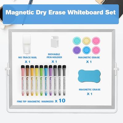  MaxGear 16 x 12 Large White Board with Stands, Double-Sided  Magnetic Dry Erase Easel Board for Kids, Portable Whiteboard for Home,  Office, School - Planning, Memo, to Do List 