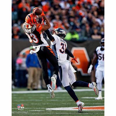 Joe Burrow Cincinnati Bengals Unsigned Throwing The Ball in White Alternate Jersey Photograph