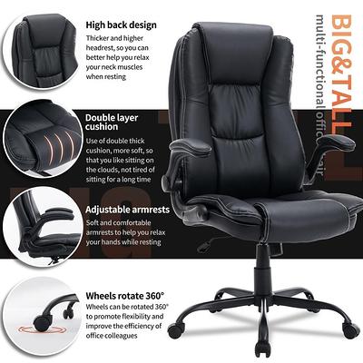 Big&Tall Executive Office Chair High Back Leather Office Chair