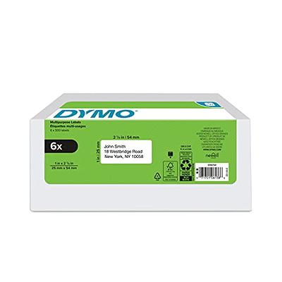 DYMO LabelWriter Multipurpose Labels 30336 1 x 2 18 White Box Of 500 -  Office Depot