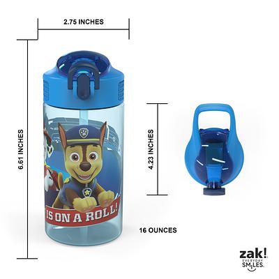 Zak Designs Bluey Kids Durable Plastic Spout Cover and Built-in