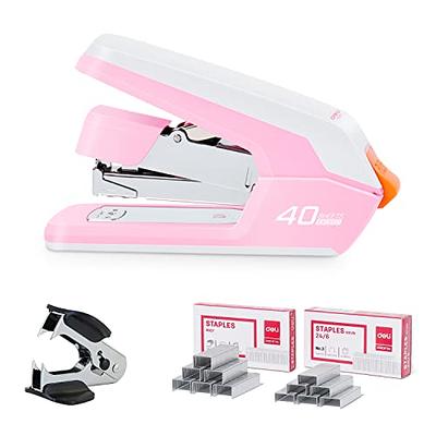 Portable Electric Stapler Lightweight Palm Size Automatic Stapler USB Power  Cable 20 Sheet Capacity Easy Reload for Home School Office (Pink) - Yahoo  Shopping