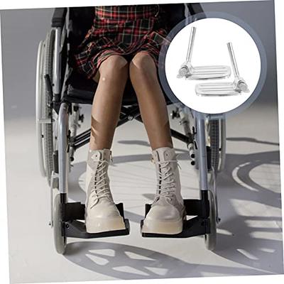 Wheelchair Leg Rest Extenders - Prevents Foot Drop and Contact with Wheel  Chair Pedal - Wheelchair Accessories to Lift Foot, Align Posture and Seat