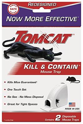 OWLTRA OW-2 Indoor Electric Mouse Trap 2 Pcs, Instant Kill Rodent Zapper with Pet Safe Trigger, Black
