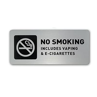 No Fumar No Vapeo (No Smoking No Vaping) Aluminum Sign