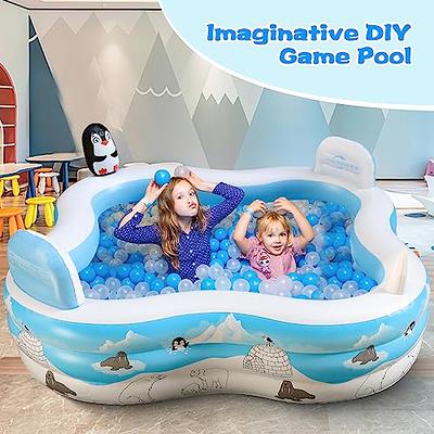 Inflatable Pool with Seats, Jhunswen 91