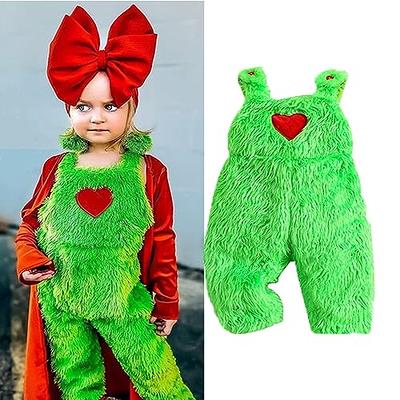 Toddler Classic Grinch Jumpsuit Costume