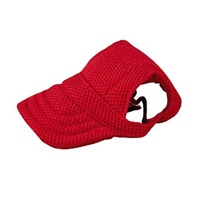 Dog Baseball Hat Adjustable Breathable Mesh Funny Small Dog Hat Sun Hats  for Dogs Hat for Dogs with Ear Holes for Hiking Teddy Tzu Terriers Red S -  Yahoo Shopping