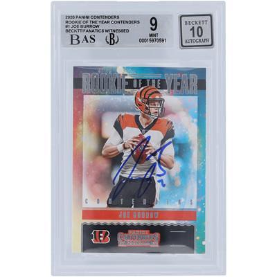 : 2020 Panini NFL Stickers #549 Joe Burrow Cincinnati Bengals  Rookie Football Card : Collectibles & Fine Art