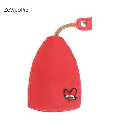 ZeWooPie 5Pcs Key Bag, Creative Pull-Out Design PU Leather