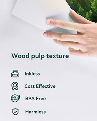  Phomemo Thermal Paper 8.5 x 11 Inch, Folding Thermal Printer  Paper, US Letter Size Paper 100 Sheets, Multipurpose Office White  Compatible with M08F, MT800, MT800Q and Other Portable Printers : Office  Products