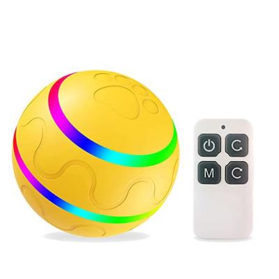 NETRCO Interactive Dog Toys Ball, Active Wicked Dog Ball with Remote  Control and LED Flash Light, Automatic Rolling Dog Ball, Self Moving  Bouncing Ball for Medium Dog, 2 Modes, USB Rechargeable 