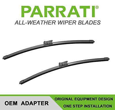 AERO Voyager 26 + 16 Premium All-Season OEM Quality Windshield Wiper  Blades with Extra Rubber Refill + 1 Year Warranty (Set of 2)