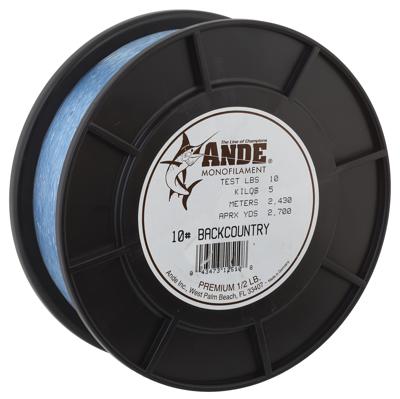 ANDE A14-50G Premium Monofilament, 1/4-Pound Spool, 50-Pound Test, Green  Finish, os (PREM14-50GRN) - Yahoo Shopping