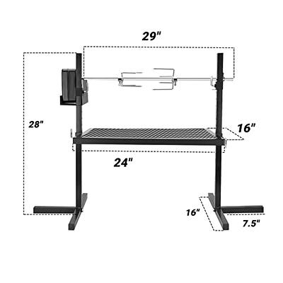 Onlyfire Tabletop Grill Gas Grill 3 Burners, 24 Propane Grill