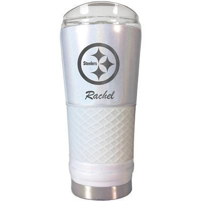 Official NFL Pittsburgh Steelers White Insulated Bottle