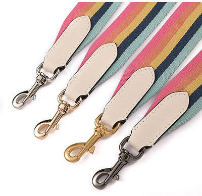 2  5cm Width, 9 Colors, Thick Leather Bag Purse Strap, Canvas