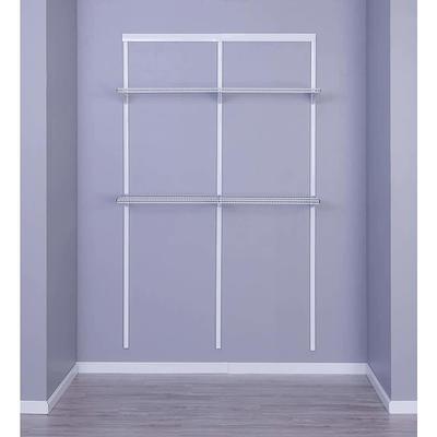 Genevieve 4 ft. Birch Adjustable Closet Organizer Shoe Rack