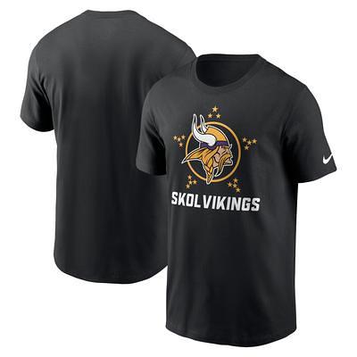 Men's Nike Black Minnesota Vikings Local Essential T-Shirt - Yahoo Shopping