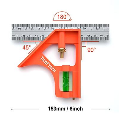 General Tools 6 in. L x 1/2 in. W Stainless Steel Precision Ruler - Yahoo  Shopping