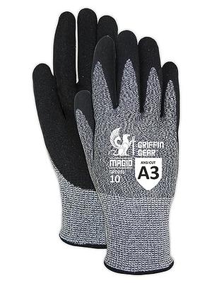 Coated Waterproof Winter Work Gloves - ANSI/ISEA 105-2016 Cut