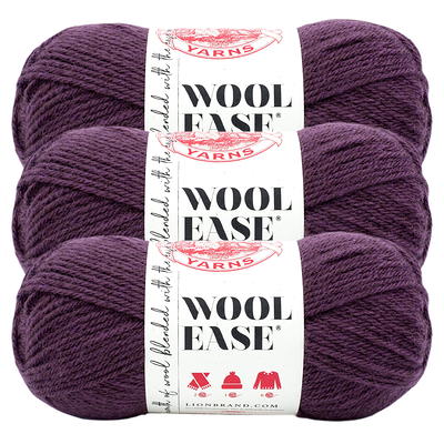 Lion Brand Yarn Wool-Ease WOW Cranberry Jumbo Acrylic, Wool Red Yarn 1 Skein  - Yahoo Shopping