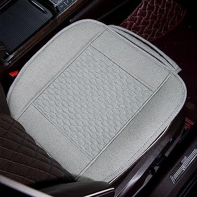 Breathable Non-slip Pure Linen Car Seat Cushion - Universal Fit