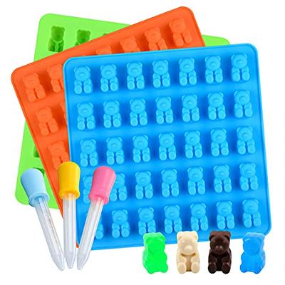 Large Gummy Bear Mold Candy Molds, Silicone Gummy Molds Chocolate Molds Bpa  Free