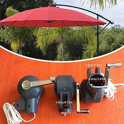 1PC Patio Umbrella Crank Handle Dia. 43mm Heavy Duty Anti-Rust Rotary  Universal Detachable Handles Replacement Part for Outdoor Parasol - Yahoo  Shopping