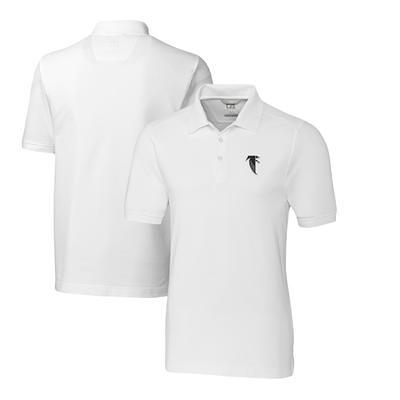 Detroit Lions Cutter & Buck Big & Tall Advantage Tri-Blend Pique Polo -  White