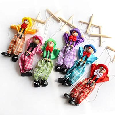 Marionette Puppets, 6 Pcs Funny Wooden Marionette Pull String Puppet,  Creative Marionette Toys String Puppet Doll for Birthday Xmas Gifts - Yahoo  Shopping