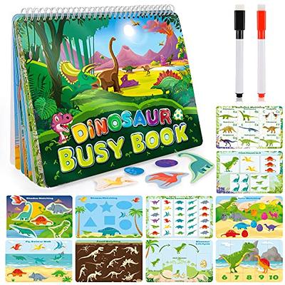 Busy Book Preschool Learning Activities Toddler Age 3 4 5: Montessori Toys  Newest 32 Themes - Dinosaur Alphabet Art Craft - Pre Educational Workbook  Autism Learning Material Xmas Gifts Boys Girls - Yahoo Shopping