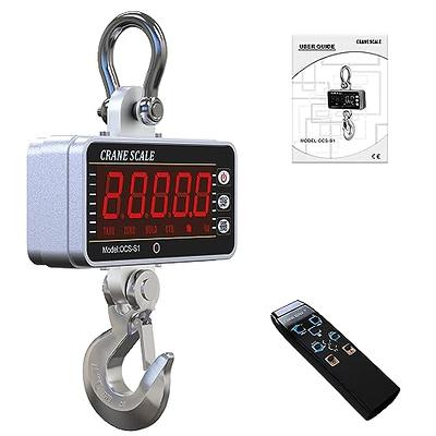 500KG/1100 LBS Digital Crane Scale 110V/220V Heavy Industrial