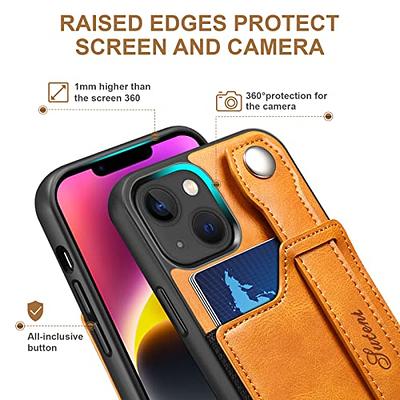  HXY for iPhone 13 Pro Max Case, PU Leather Wallet Case