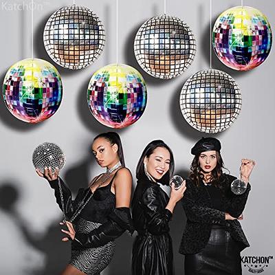  KatchOn, Big Multicolor Disco Ball Balloons - 22 Inch, Pack of  9, 4D Disco Balloons for Disco Party Decorations, New Years Balloons  2024, Disco Bachelorette Party Decorations