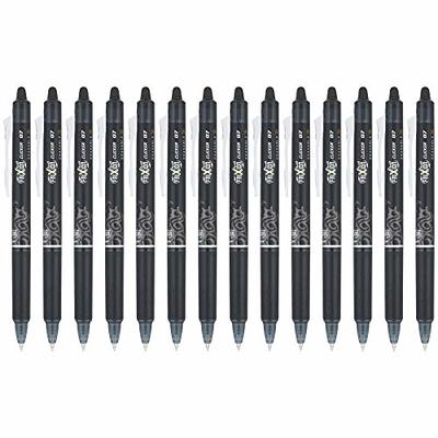 Pilot® FriXion Erasable Gel Pen Refills, Fine Point, 0.7 mm, Black Ink,  Pack Of 3