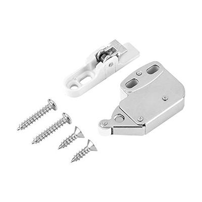 10 Pack Magnetic Push Latch Catch Push to Open Latch Pressure Touch Release  Cabinet Catch for Doors Drawers Release Latch Kitchen Drawer Push Catch
