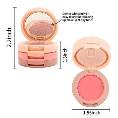 Boobeen Blush and Highlighter Kit, 3 in 1 Makeup Pressed Powder Palette  Shimmer Bronzer, Orange&Pink Matte Blusher Blendable Glow Face Palette for  a Redness and Glowing Look - Yahoo Shopping