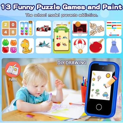 Kids Smart Phone Toys for Girls Boys Toddler Cell Phones Toy with  Touchscreen Camera MP3 Learning Smartphone Childrens Fake Cellphone for 3 4  5 6 7 8