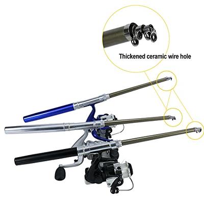 Lixada Collapsible Fishing Rod Reel Combo Full Kit Telescopic