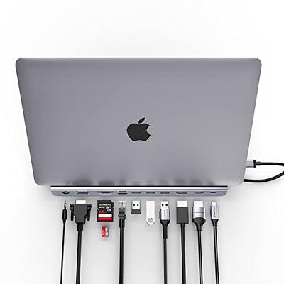 HumanCentric USB C Hub for MacBook, Laptop Docking Station and MacBook  Stand Compatible with MacBook Pro