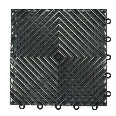 TrafficMaster Gray 24 in. W x 24 in. L x 0.47 in. T Foam Interlocking Gym/Garage